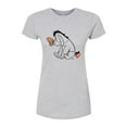thumbnail image 1 of Disney - Eeyore And Butterfly - Juniors Fitted Graphic T-Shirt, 1 of 4