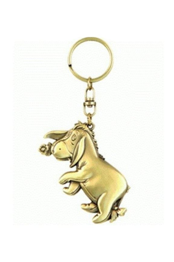 Eeyore Brass Keychain