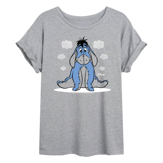 Disney - Eeyore With Clouds - Women's Oversized T-Shirt
