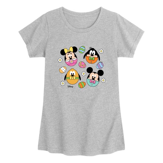 Disney - Egg Grid Toddler Short Sleeve Graphic T-Shirt