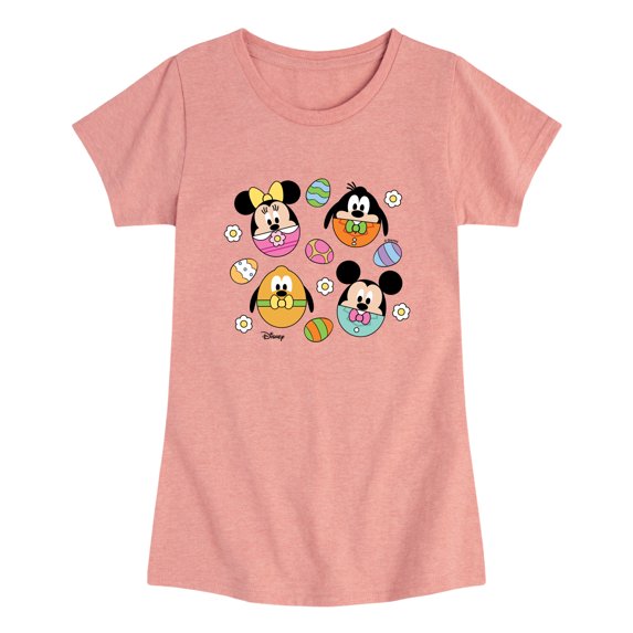 Disney - Egg Grid Toddler Short Sleeve Graphic T-Shirt