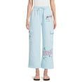 thumbnail image 1 of Disney Elastic Waistband Loose Cargo Joggers (Girl's), 1 of 5