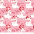 thumbnail image 1 of Disney Elena Of Avalor Banderines  in Pink Camelot 100% Cotton Fabric By The Yard, 1 of 1