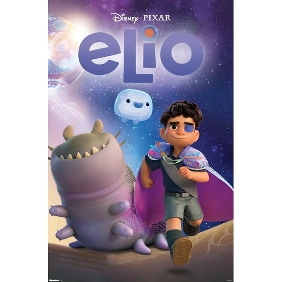 Disney Elio (2025) - Friends Wall Poster, 14.725" x 22.375"