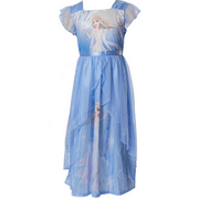 Elsa Girls Fantasy Gown Nightgowns Disney Princess Fantasy Gown Sleepwear Blue