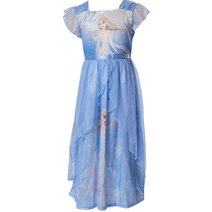 Disney Elsa Girls Fantasy Gown Nightgowns Disney Princess Fantasy Gown Sleepwear Blue