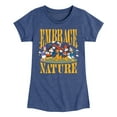 thumbnail image 1 of Disney - Embrace Nature - Toddler & Youth Girls Short Sleeve Graphic T-Shirt, 1 of 5