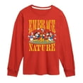thumbnail image 1 of Disney - Embrace Nature - Toddler & Youth Long Sleeve Graphic T-Shirt, 1 of 5