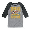 thumbnail image 1 of Disney - Embrace Nature - Toddler & Youth Raglan Graphic T-Shirt, 1 of 4