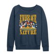 thumbnail image 1 of Disney - Embrace Nature - Women's Lightweight French Terry Long Sleeve Shirt, 1 of 5