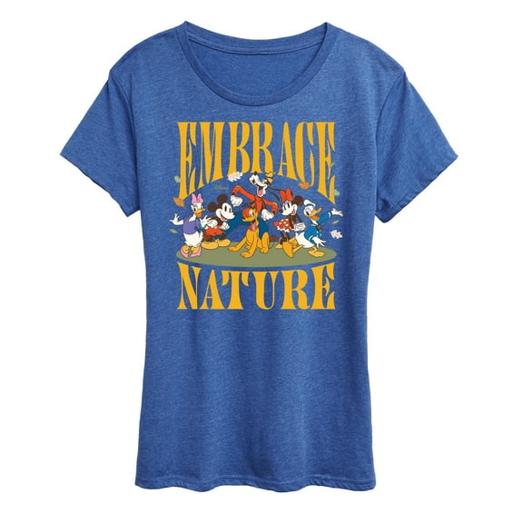 Disney - Embrace Nature - Women's Short Sleeve Graphic T-Shirt