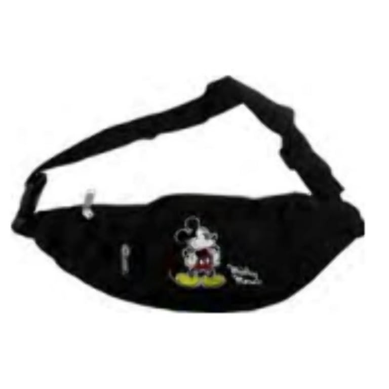 Disney Mickey Mouse Embroidered Fanny Pack with Adjustable Strap