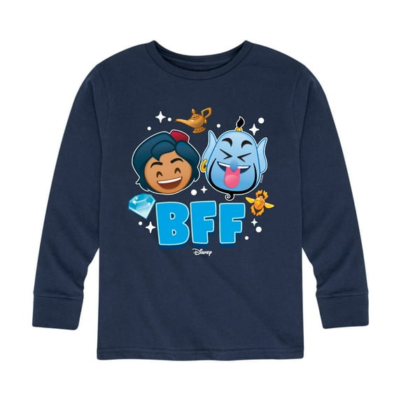 Disney Emoji - Aladdin Emoji - Toddler And Youth Long Sleeve Graphic T-Shirt