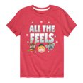 thumbnail image 1 of Disney Emoji - All The Feels - Toddler And Youth Short Sleeve Graphic T-Shirt, 1 of 5