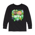thumbnail image 1 of Disney Emoji - BFFs Kristoff Sven - Toddler And Youth Long Sleeve Graphic T-Shirt, 1 of 5