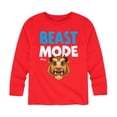 thumbnail image 1 of Disney Emoji - Beast Mode - Toddler And Youth Long Sleeve Graphic T-Shirt, 1 of 5