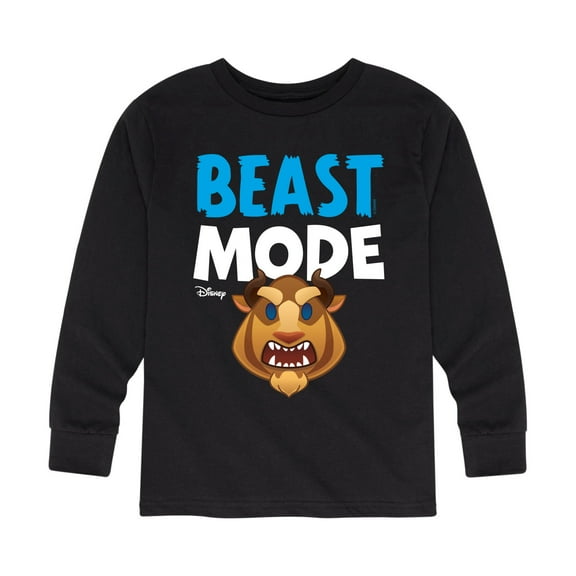 Disney Emoji - Beast Mode - Toddler And Youth Long Sleeve Graphic T-Shirt