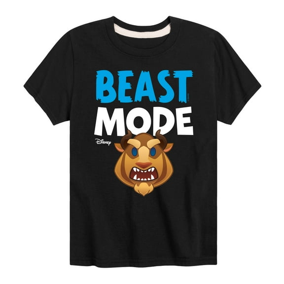 Disney Emoji - Beast Mode - Toddler And Youth Short Sleeve Graphic T-Shirt