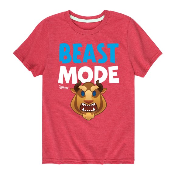 Disney Emoji - Beast Mode - Toddler And Youth Short Sleeve Graphic T-Shirt