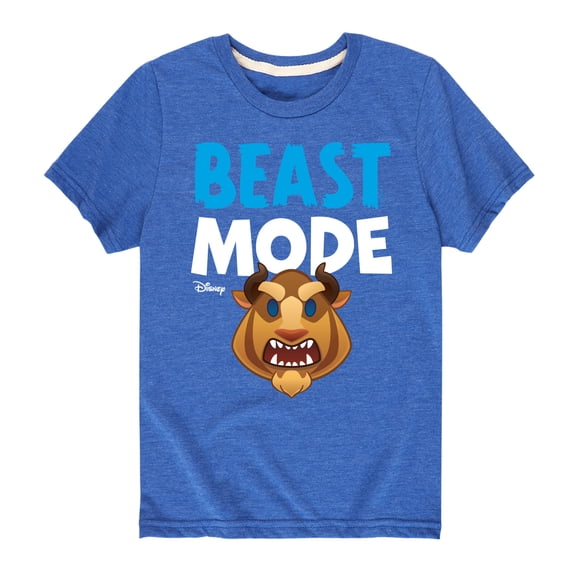 Disney Emoji - Beast Mode - Toddler And Youth Short Sleeve Graphic T-Shirt