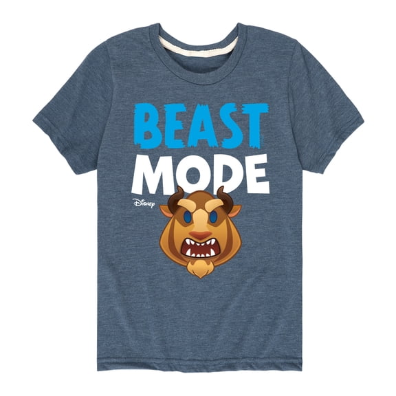 Disney Emoji - Beast Mode - Toddler And Youth Short Sleeve Graphic T-Shirt