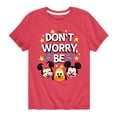 thumbnail image 1 of Disney Emoji - Don't Worry Be Emojis - Toddler And Youth Short Sleeve Graphic T-Shirt, 1 of 5