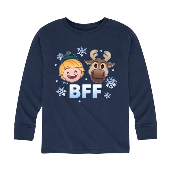 Disney Emoji - Kristoff Sven - Toddler And Youth Long Sleeve Graphic T-Shirt