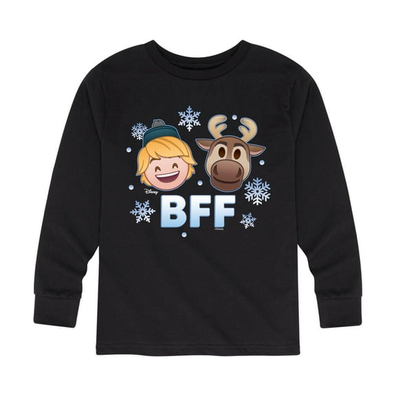 Disney Emoji - Kristoff Sven - Toddler And Youth Long Sleeve Graphic T-Shirt