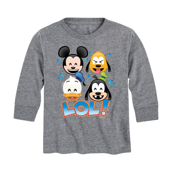 Disney Emoji - Lol Emojis - Toddler And Youth Long Sleeve Graphic T-Shirt