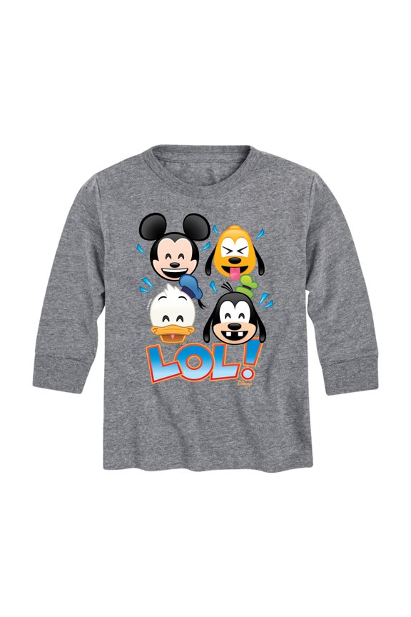 Emoji - Lol Emojis - Toddler And Youth Long Sleeve Graphic T-Shirt