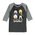 thumbnail image 1 of Disney Emoji - Lol Emojis - Toddler And Youth Raglan Graphic T-Shirt, 1 of 6