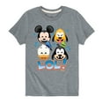 thumbnail image 1 of Disney Emoji - Lol Emojis - Toddler And Youth Short Sleeve Graphic T-Shirt, 1 of 5
