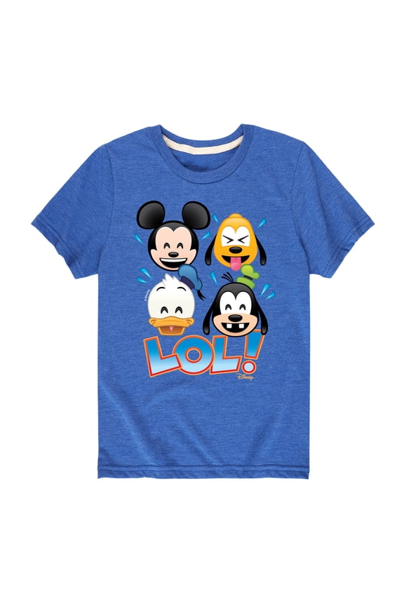 Emoji - Lol Emojis - Toddler And Youth Short Sleeve Graphic T-Shirt