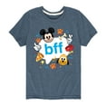 thumbnail image 1 of Disney Emoji - Mickey & Pluto BFF - Toddler And Youth Short Sleeve Graphic T-Shirt, 1 of 5
