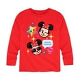 thumbnail image 1 of Disney Emoji - Minnie Assorted Emojis - Toddler And Youth Long Sleeve Graphic T-Shirt, 1 of 5