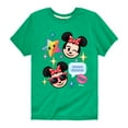 thumbnail image 1 of Disney Emoji - Minnie Assorted Emojis - Toddler And Youth Short Sleeve Graphic T-Shirt, 1 of 5