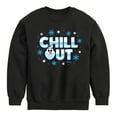 thumbnail image 1 of Disney Emoji - Olaf Chill Out - Toddler And Youth Crewneck Fleece Sweatshirt, 1 of 5