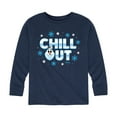 thumbnail image 1 of Disney Emoji - Olaf Chill Out - Toddler And Youth Long Sleeve Graphic T-Shirt, 1 of 5