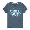 thumbnail image 1 of Disney Emoji - Olaf Chill Out - Toddler And Youth Short Sleeve Graphic T-Shirt, 1 of 5