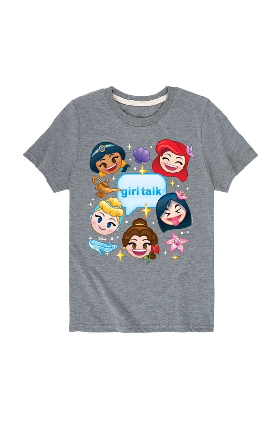 Emoji - Princess Girl Talk - Toddler And Youth Short Sleeve Graphic T-Shirt