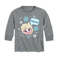 thumbnail image 1 of Disney Emoji - Sis Big Elsa - Toddler And Youth Long Sleeve Graphic T-Shirt, 1 of 5