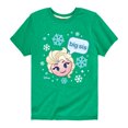thumbnail image 1 of Disney Emoji - Sis Big Elsa - Toddler And Youth Short Sleeve Graphic T-Shirt, 1 of 5