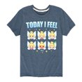 thumbnail image 1 of Disney Emoji - Today I Feel Tinkerbell Design - Toddler And Youth Short Sleeve Graphic T-Shirt, 1 of 5