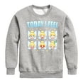 thumbnail image 1 of Disney Emoji - Today I Feel - Toddler And Youth Crewneck Fleece Sweatshirt, 1 of 5