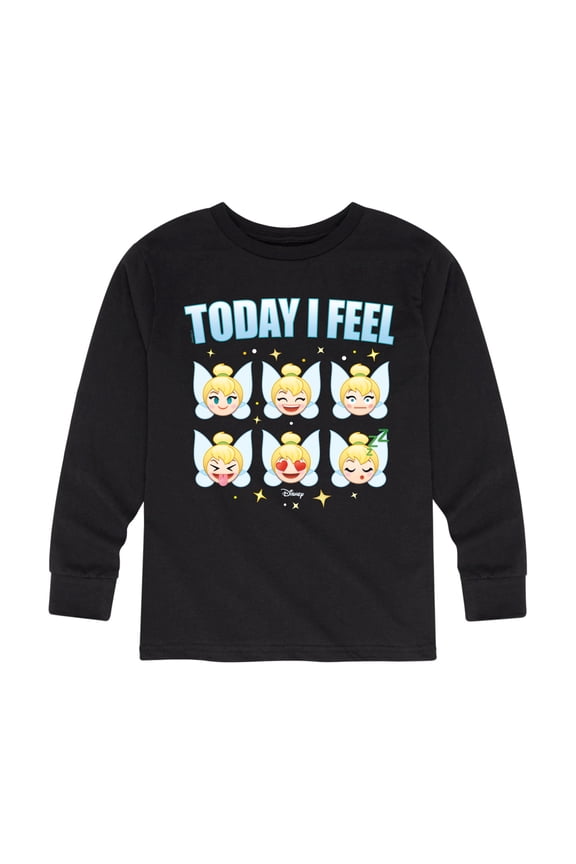 Emoji - Today I Feel - Toddler And Youth Long Sleeve Graphic T-Shirt