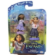 Jakks Pacific Disney Encanto Isabela & Luisa Mini Figures, 2 Pack