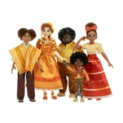 Disney Encanto Antonio Family Fashion Doll Set تحتوي على خمسة أحرف ارتفاع 11.75 بوصة