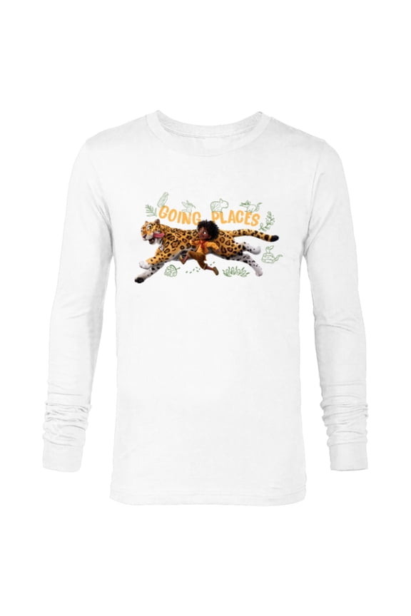 Encanto Antonio Madrigal Jaguar Going Places - Long Sleeve T-Shirt for Men - Customized-White
