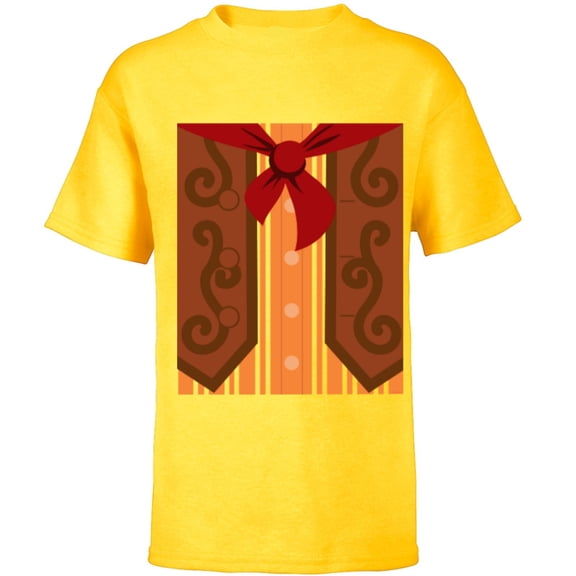 Disney Encanto Antonio Madrigal Outfit - Short Sleeve T-Shirt for Kids - Customized-Yellow