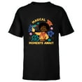 thumbnail image 1 of Disney Encanto Antonio Madrigal & Pico Magical Moments Await - Short Sleeve T-Shirt for Kids - Customized-Black, 1 of 5
